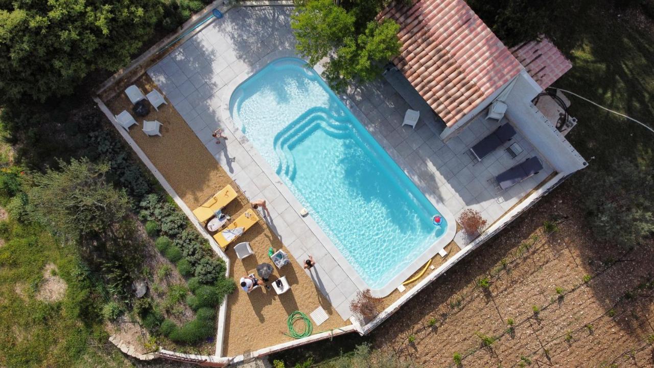La Respelidane Villa Caromb Buitenkant foto